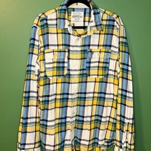 Aeropostale Multicolor Plaid Shirt